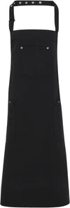 Avental em algodão "Chino"-Preto-One Size-RAG-Tailors-Fardas-e-Uniformes-Vestuario-Pro