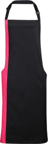 Avental longo bicolor-Preto / Hot Pink-One Size-RAG-Tailors-Fardas-e-Uniformes-Vestuario-Pro