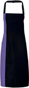 Avental longo bicolor-Preto / Roxo-One Size-RAG-Tailors-Fardas-e-Uniformes-Vestuario-Pro