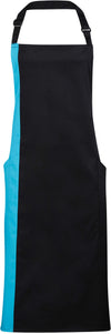 Avental longo bicolor-Preto / Turquoise-One Size-RAG-Tailors-Fardas-e-Uniformes-Vestuario-Pro