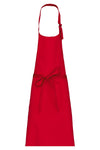 Avental polialgodão sem bolso-Red-One Size-RAG-Tailors-Fardas-e-Uniformes-Vestuario-Pro