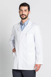 Bata Médica Clássica Masculina-Branco-XS / (SP)-RAG-Tailors-Fardas-e-Uniformes-Vestuario-Pro