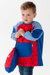 Bibe Super-Heroi-Azul e Vermelho-0-RAG-Tailors-Fardas-e-Uniformes-Vestuario-Pro