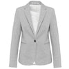 Blazer em malha de senhora-Light grey heather-34 PT (34 FR)-RAG-Tailors-Fardas-e-Uniformes-Vestuario-Pro