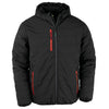 Blusão acolchoado black compass reciclado-Black / Red-XS-RAG-Tailors-Fardas-e-Uniformes-Vestuario-Pro