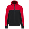 Blusão softshell bicolor com 3 camadas unissexo-Black / Red-XS-RAG-Tailors-Fardas-e-Uniformes-Vestuario-Pro