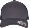 Boné Flexfit Bicolor Retro Trucker-Charcoal / Navy-One Size-RAG-Tailors-Fardas-e-Uniformes-Vestuario-Pro