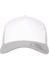 Boné Flexfit Retro Trucker Colored Front-SILVER / WHITE-One Size-RAG-Tailors-Fardas-e-Uniformes-Vestuario-Pro