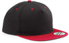 Boné Snapback com contraste - 5 painéis-Preto / Classic Vermelho-One Size-RAG-Tailors-Fardas-e-Uniformes-Vestuario-Pro