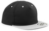 Boné Snapback com contraste - 5 painéis-Preto / Grey-One Size-RAG-Tailors-Fardas-e-Uniformes-Vestuario-Pro