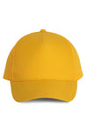 Boné poliéster - 5 painéis-Amarelo-One Size-RAG-Tailors-Fardas-e-Uniformes-Vestuario-Pro