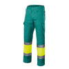 CALÇAS FORRADAS BICOLOR DE ALTA VISIBILIDADE-VERDE/AMARELO FLUORESCENTE - 02/20-S-RAG-Tailors-Fardas-e-Uniformes-Vestuario-Pro