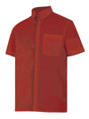 CAMISA DE MANGA CURTA-Vermelho-L-RAG-Tailors-Fardas-e-Uniformes-Vestuario-Pro