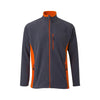 CASACO POLAR BICOLOR GAMA CINZA-Laranja-L-RAG-Tailors-Fardas-e-Uniformes-Vestuario-Pro