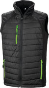 COLETE SOFTSHELL COMPASS em Preto-Preto / Lime-XS-RAG-Tailors-Fardas-e-Uniformes-Vestuario-Pro