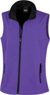 COLETE SOFTSHELL DE SENHORA "PRINTABLE"-Roxo / Preto-XS-RAG-Tailors-Fardas-e-Uniformes-Vestuario-Pro