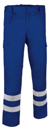 Calça Ril com Faixas Reflectoras-Azul-S-RAG-Tailors-Fardas-e-Uniformes-Vestuario-Pro