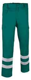 Calça Ril com Faixas Reflectoras-Verde-S-RAG-Tailors-Fardas-e-Uniformes-Vestuario-Pro