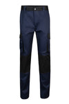 Calças Bicolor Multibolsos Elastik Reforçadas-Azul Navy / Preto-34-RAG-Tailors-Fardas-e-Uniformes-Vestuario-Pro