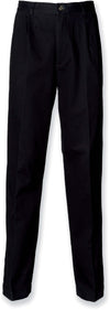 Calças chino de homem 65/35-Preto-40 EU (30 UK)-RAG-Tailors-Fardas-e-Uniformes-Vestuario-Pro