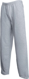 Calças de jogging Open hem (64-032-0)-Heather Grey-S-RAG-Tailors-Fardas-e-Uniformes-Vestuario-Pro