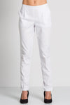 Calças femininas brancas Coruche-Branco-XS / (SP)-RAG-Tailors-Fardas-e-Uniformes-Vestuario-Pro