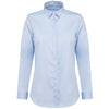 Camisa 100% Algodão de manga comprida de senhora-Essential Light Blue-XS-RAG-Tailors-Fardas-e-Uniformes-Vestuario-Pro
