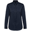 Camisa 100% Algodão de manga comprida de senhora-Navy-XS-RAG-Tailors-Fardas-e-Uniformes-Vestuario-Pro