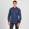 Camisa Homem Estampada Prior-AZUL TOPOS VERMELHOS-38-RAG-Tailors-Fardas-e-Uniformes-Vestuario-Pro