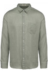 Camisa Homem Linho Pavão-Verde-S-RAG-Tailors-Fardas-e-Uniformes-Vestuario-Pro