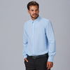 Camisa Homem Oxford Slim Fit-Azul Claro-XS-RAG-Tailors-Fardas-e-Uniformes-Vestuario-Pro