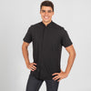 Camisa Homem m\curta BlueLine-Preto-XS-RAG-Tailors-Fardas-e-Uniformes-Vestuario-Pro