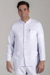 Camisa Lyon em Microfibra Unisexo-Branco-XS / (SP)-RAG-Tailors-Fardas-e-Uniformes-Vestuario-Pro