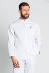 Camisa Lyon m\comprida-Branco-XS / (SP)-RAG-Tailors-Fardas-e-Uniformes-Vestuario-Pro