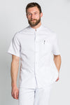 Camisa Lyon m\curta-Branco-XS / (SP)-RAG-Tailors-Fardas-e-Uniformes-Vestuario-Pro