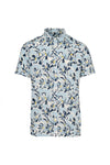 Camisa Maritima Marisol-Floral Azul-S-RAG-Tailors-Fardas-e-Uniformes-Vestuario-Pro