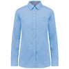 Camisa Nevada de senhora de manga comprida-Sky Blue-XS-RAG-Tailors-Fardas-e-Uniformes-Vestuario-Pro