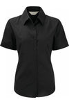 Camisa Oxford Senhora m\curta Itália-Preto-XS-RAG-Tailors-Fardas-e-Uniformes-Vestuario-Pro