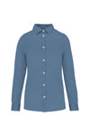 Camisa Senhora Algodão Biológico Spirit-Azul-XS-RAG-Tailors-Fardas-e-Uniformes-Vestuario-Pro
