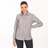 Camisa Senhora Oxford Slim Fit-Cinza Claro-XS-RAG-Tailors-Fardas-e-Uniformes-Vestuario-Pro