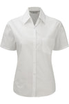 Camisa Senhora m\curta Popeline-Branco-XS-RAG-Tailors-Fardas-e-Uniformes-Vestuario-Pro