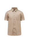 Camisa de Homem Mariano Manga Curta (1/3)-Angora-XS-RAG-Tailors-Fardas-e-Uniformes-Vestuario-Pro