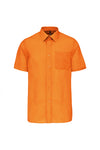 Camisa de Homem Mariano Manga curta (2/3)-Orange-XS-RAG-Tailors-Fardas-e-Uniformes-Vestuario-Pro