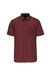 Camisa de Homem Mariano Manga curta (3/3)-Wine-XS-RAG-Tailors-Fardas-e-Uniformes-Vestuario-Pro