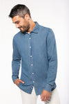 Camisa de homem em denim-RAG-Tailors-Fardas-e-Uniformes-Vestuario-Pro