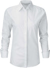 Camisa de senhora de manga comprida Ultimate Stretch-Branco-XS-RAG-Tailors-Fardas-e-Uniformes-Vestuario-Pro