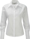 Camisa de senhora de manga comprida - não precisa passar a ferro-Branco-XS-RAG-Tailors-Fardas-e-Uniformes-Vestuario-Pro