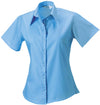 Camisa de senhora de manga curta que não precisa passar a ferro-Bright Sky-XS-RAG-Tailors-Fardas-e-Uniformes-Vestuario-Pro
