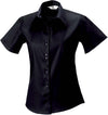 Camisa de senhora de manga curta que não precisa passar a ferro-Preto-XS-RAG-Tailors-Fardas-e-Uniformes-Vestuario-Pro