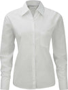 Camisa de senhora em popeline de manga comprida-Branco-XS-RAG-Tailors-Fardas-e-Uniformes-Vestuario-Pro